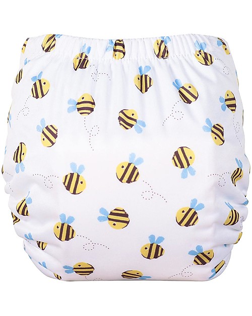 Tots Bots Frugi Easy Fit STAR All in One Cloth Nappy - Buzzy Bees Washable Nappies