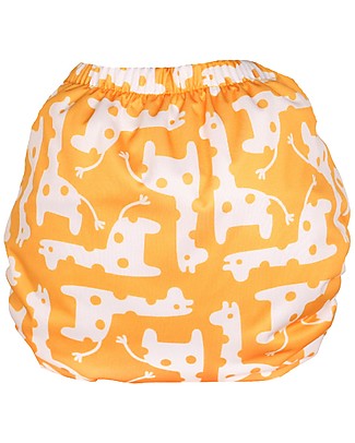 Tots Bots PeeNut Wrap Waterproof Cover for Reusable Nappies - Giggleraff - From recycled plastic! Washable Nappies