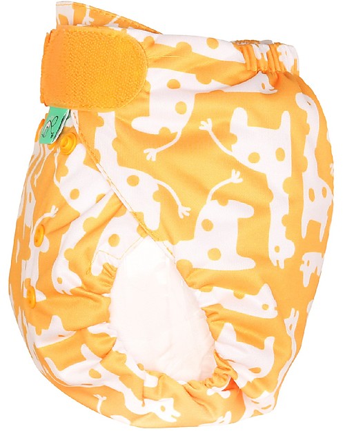 Tots Bots PeeNut Wrap Waterproof Cover for Reusable Nappies - Giggleraff - From recycled plastic! Washable Nappies