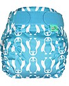 Tots Bots PeeNut Wrap Waterproof Cover for Reusable Nappies - Nappy Feet - From recycled plastic! Washable Nappies
