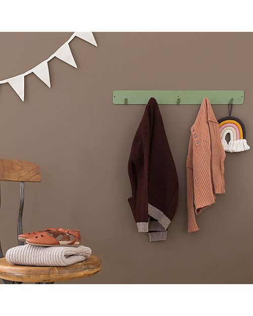 Tresxics Basic Coat Rack - Green - Recycled Steel Wall Stickers