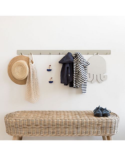 Tresxics Basic Coat Rack - Grey - Recycled Steel Hangers