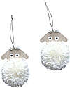 Tresxics DIY Pom Pom Sheep Kit - White - Wood Wall Decorations