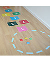 Tresxics Hopscotch Game Vinyl Stickers, Multicoloured Wall Decorations