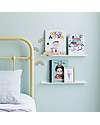 Tresxics Long Rainbow Shelf with Stickers - Plugs and Screws Included! Wall Stickers