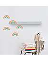 Tresxics Long Rainbow Shelf with Stickers - Plugs and Screws Included! Wall Stickers