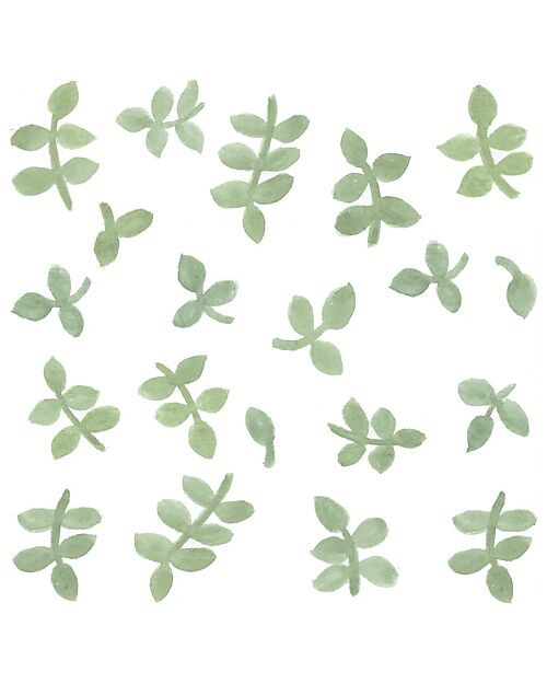 Tresxics Removable Wall Sticker Leaves - Green Wall Stickers