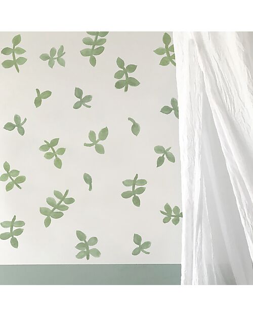 Tresxics Removable Wall Sticker Leaves - Green Wall Stickers