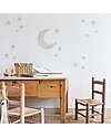 Tresxics Removable Wall Sticker Moon and Stars - Blue Wall Stickers