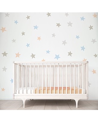 Tresxics Removable Wall Stickers Dots, Soft Colours - 44 stickers included! Wall Stickers