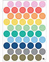Tresxics Removable Wall Stikers Regular Dots - Multicolor Wall Stickers