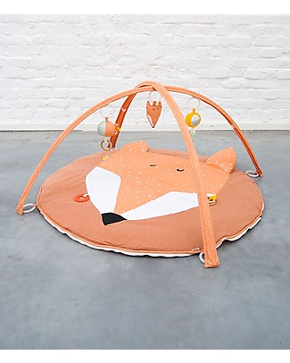 Trixie Activity Play Mat with Arches, Mr Fox - Many Activities! Playmats