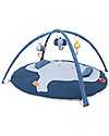 Trixie Activity Play Mat with Arches, Mrs Elephant - Many Activities! Baby Gym