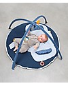 Trixie Activity Play Mat with Arches, Mrs Elephant - Many Activities! Baby Gym