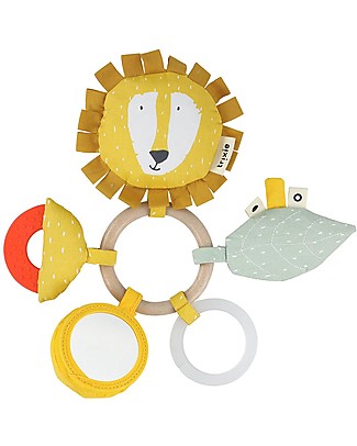 Trixie Activity Ring Mr Lion - Stimulates Sight Hearing and Touch Travel Games