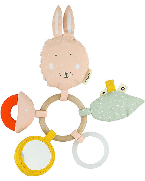 TRIXIE Round Rattle - Mrs. Rabbit TRIXIE Round Rattle - Mrs. Rabbit