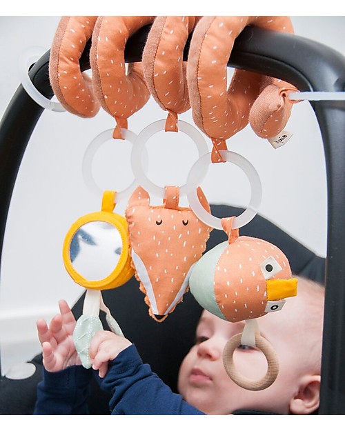 Trixie Activity Spiral, Mr Fox - Perfect Baby Shower Gift! Newborn Toys_
