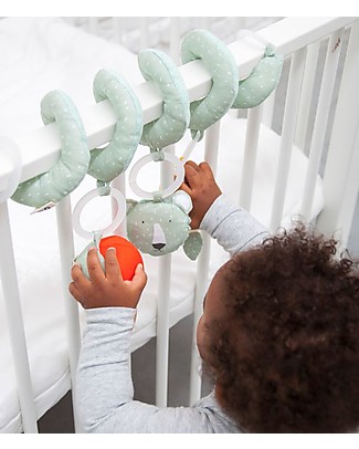 Trixie Activity Spiral, Mr Polar Bear - Perfect Baby Shower Gift! Newborn Toys