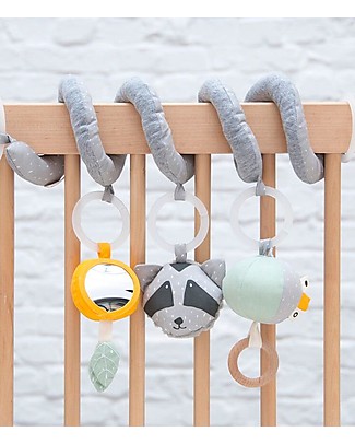 Trixie Activity Spiral, Mr Racoon - From Birth - Perfect Baby Shower Gift! Newborn Toys
