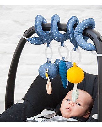 Trixie Activity Spiral, Mrs Elephant - Perfect Baby Shower Gift! Stroller Accessories