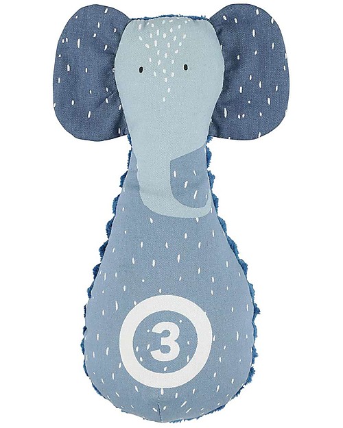 Trixie Baby Bowling Set - 5 Animal Pins + Soft Ball Outdoor Games and Toys_