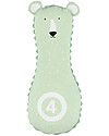 Trixie Baby Bowling Set - 5 Animal Pins + Soft Ball Outdoor Games and Toys_