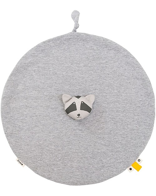 Trixie Baby Comforter, Mr Racoon - Blanket, Animal Toy and Dummy Clip! Doudou & Comforters