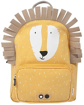 Trixie Backpack for Preschool, Mr Lion - Cotton (23x12x31cm) Small Backpacks