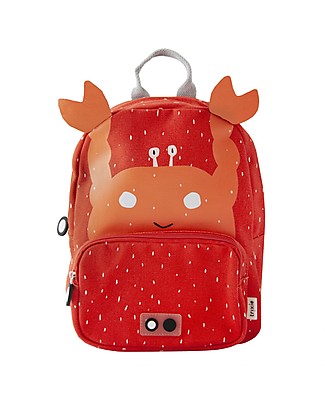 Trixie Backpack for Preschool, Mrs Crab - Cotton (23x12x31cm) Small Backpacks