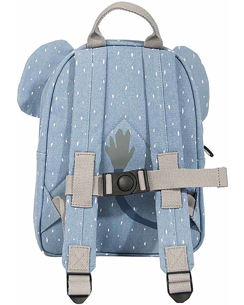 Trixie Backpack for Preschool, Mrs Elephant - Cotton (23x12x31cm) Kindergarten Backpacks