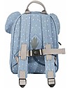 Trixie Backpack for Preschool, Mrs Elephant - Cotton (23x12x31cm) Kindergarten Backpacks