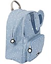 Trixie Backpack for Preschool, Mrs Elephant - Cotton (23x12x31cm) Kindergarten Backpacks