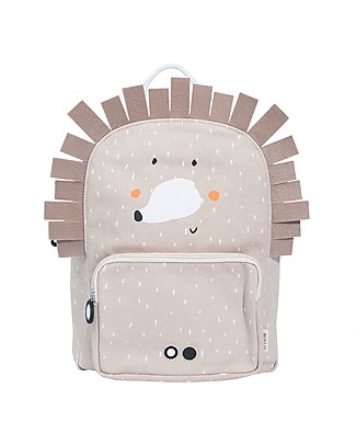 Trixie Backpack for Preschool, Mrs HedgeHog - Cotton (23x12x31cm) Small Backpacks