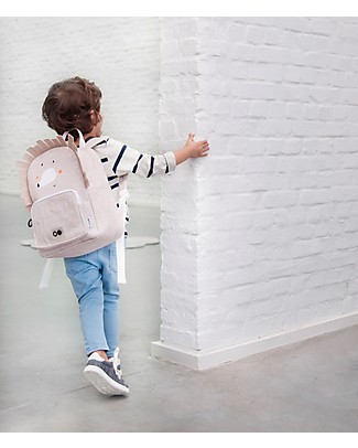 Trixie Backpack for Preschool, Mrs HedgeHog - Cotton (23x12x31cm) Small Backpacks