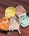 Trixie Backpack for Preschool, Squares - Cotton (23x12x31cm) Kindergarten Backpacks