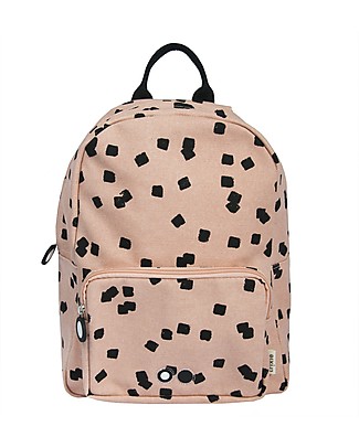 Trixie Backpack for Preschool, Squares - Cotton (23x12x31cm) Small Backpacks