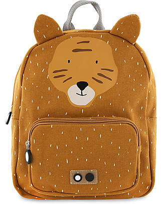 Trixie Backpack - Mr Tiger - Orange - 23 x 31 x 10 cm Kindergarten Backpacks