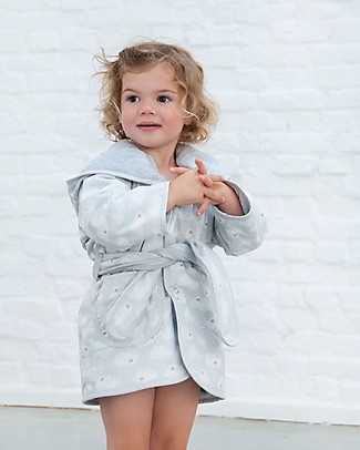 Trixie Bathrobe for Child Aged 5-6 years, Clouds - Cotton Towels And Flannels