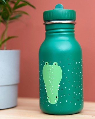 Trixie Bottle in Stainless Steel - 350 ml - Mr Crocodile Metal Bottles