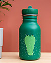 Trixie Bottle in Stainless Steel - 350 ml - Mr Crocodile Non-Thermal Water Bottles