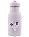 Trixie Bottle in Stainless Steel - 350 ml - Mrs Mouse - Lilac Non-Thermal Water Bottles