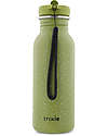 Trixie Bottle in Stainless Steel - 500 ml - Mr Dino - Green Non-Thermal Water Bottles