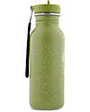 Trixie Bottle in Stainless Steel - 500 ml - Mr Dino - Green Non-Thermal Water Bottles