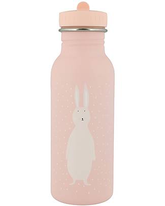 Trixie Bottle in Stainless Steel - 500 ml - Mrs Rabbit - Pink Metal Bottles