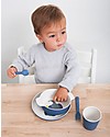 Trixie Bowl with Handles in Bamboo, Mrs Elephant - Encourage the child Feed Himself Bowls & Plates