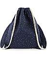 Trixie Drawstring Bag - Mr Penguin - Blue - 34 x 40 cm Kindergarten Backpacks