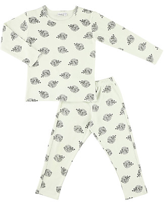 Trixie Long Sleeved Pyjiama 2 pieces, Blowfish - 100% Organic Cotton Pyjamas