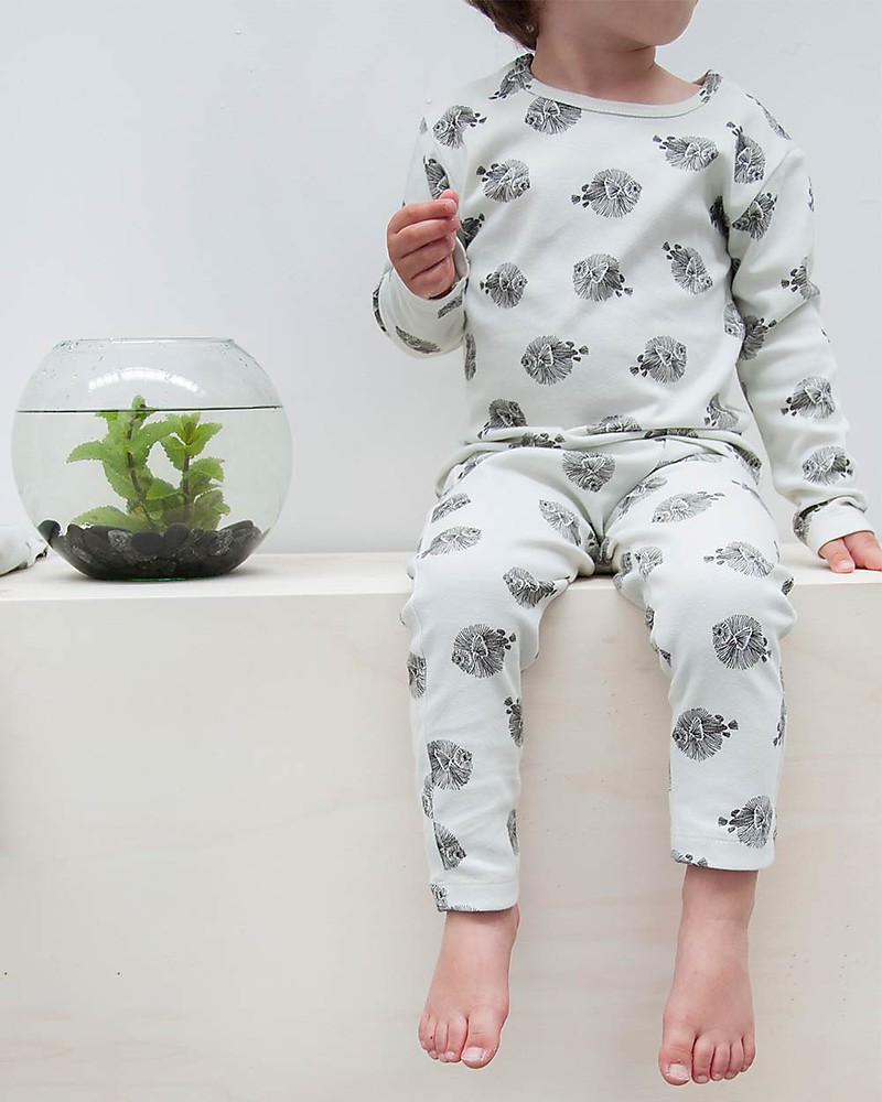 Hatley Organic Cotton Long Sleeve Appliqué Pyjama Sets Pigiama Bambino 