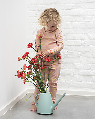 Trixie Long Sleeved Pyjiama 2 pieces, Lemon Squash - 100% Organic Cotton Pyjamas