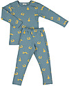 Trixie Long Sleeved Pyjiama 2 pieces, Whippy Weasel - 100% Organic Cotton Pyjamas